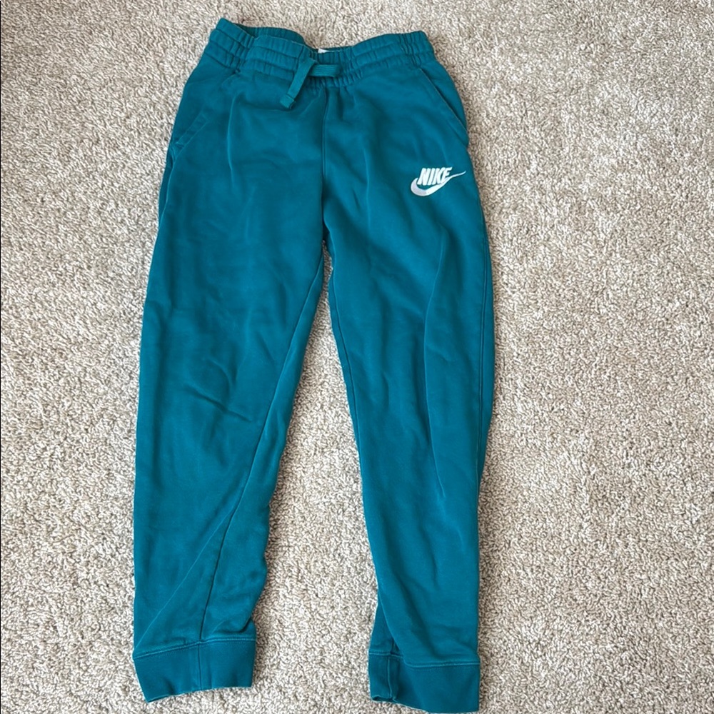 Nike Blue Joggers, kids size large will fit women’s small